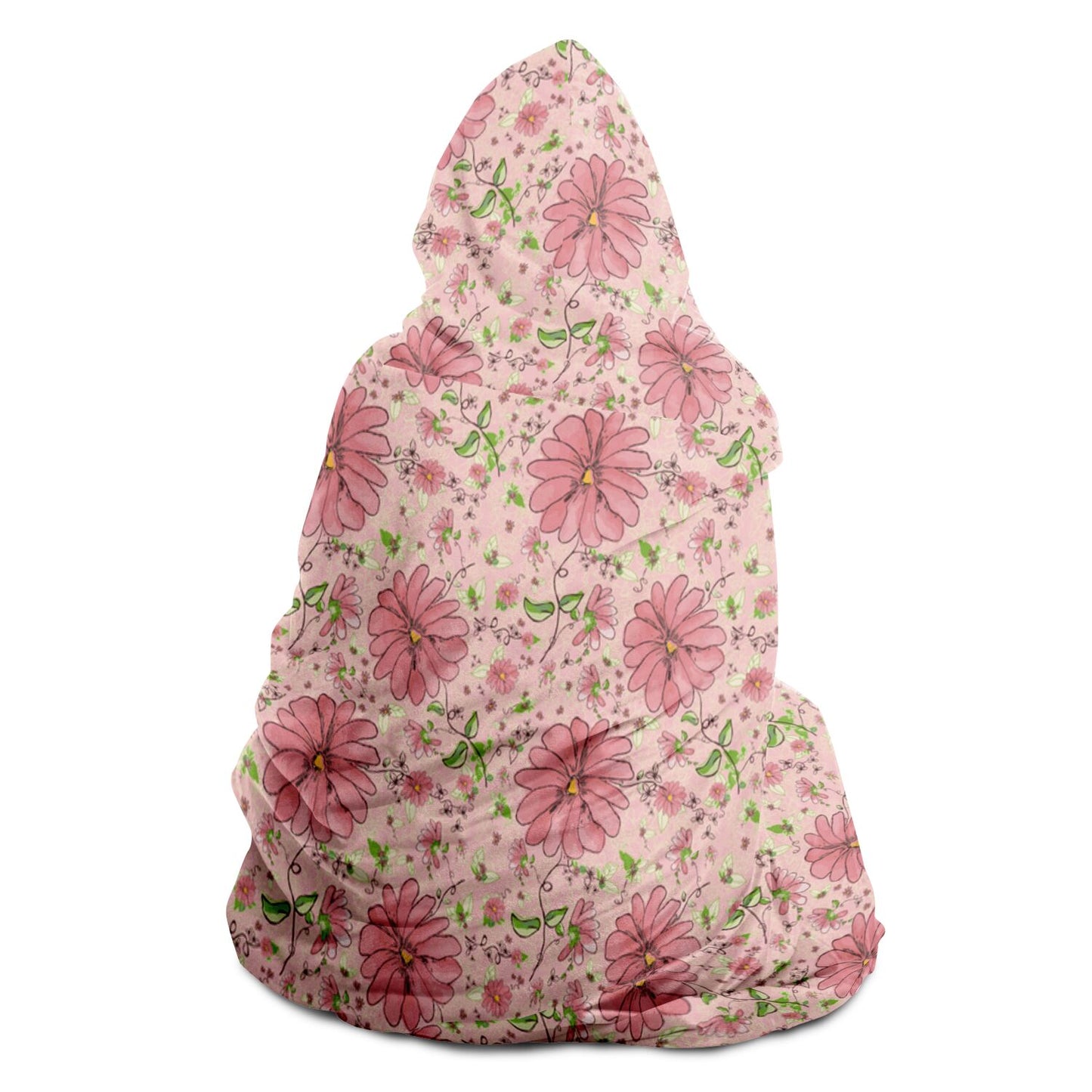 Spring Daisy Hooded Blanket