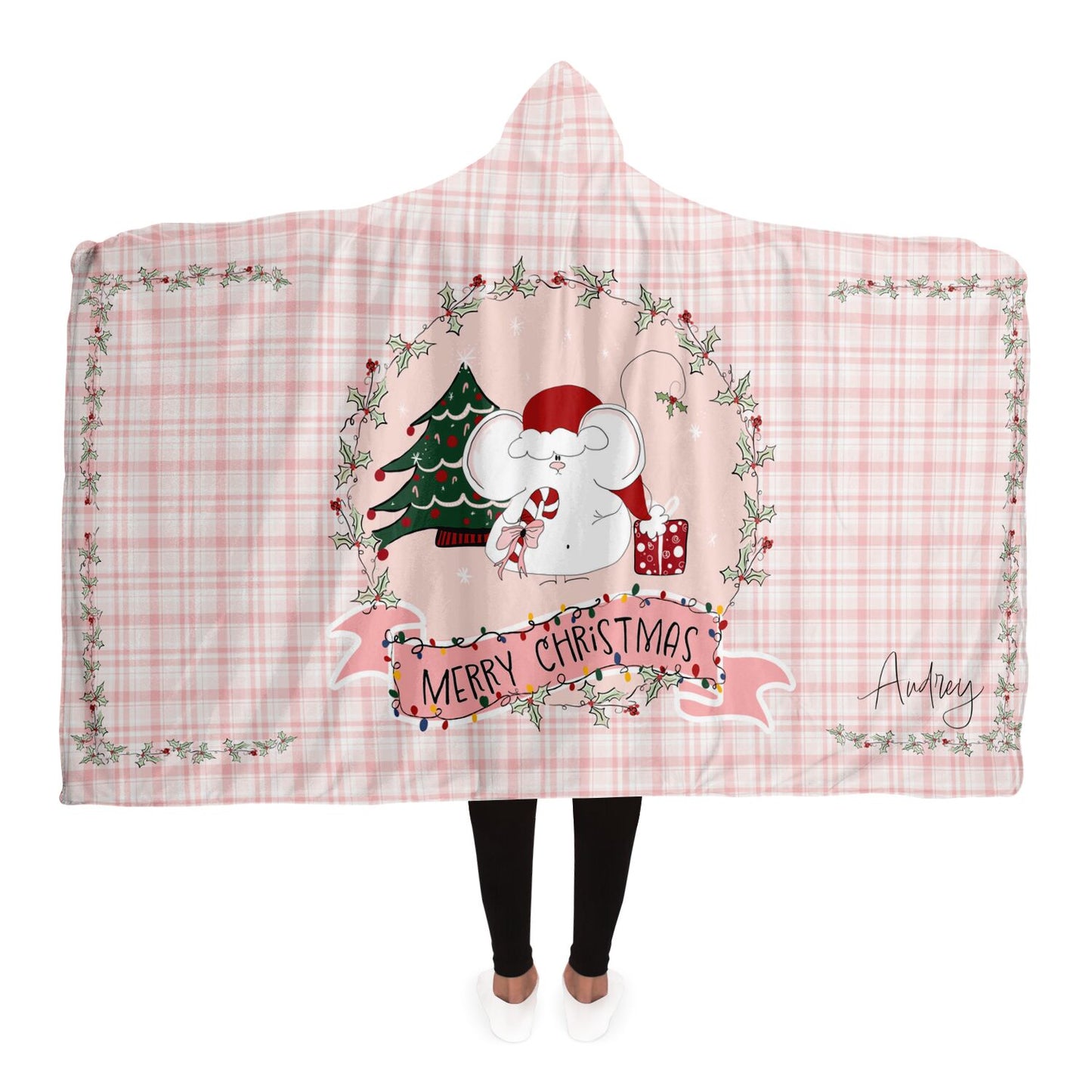 Audrey Hooded Blanket - AOP